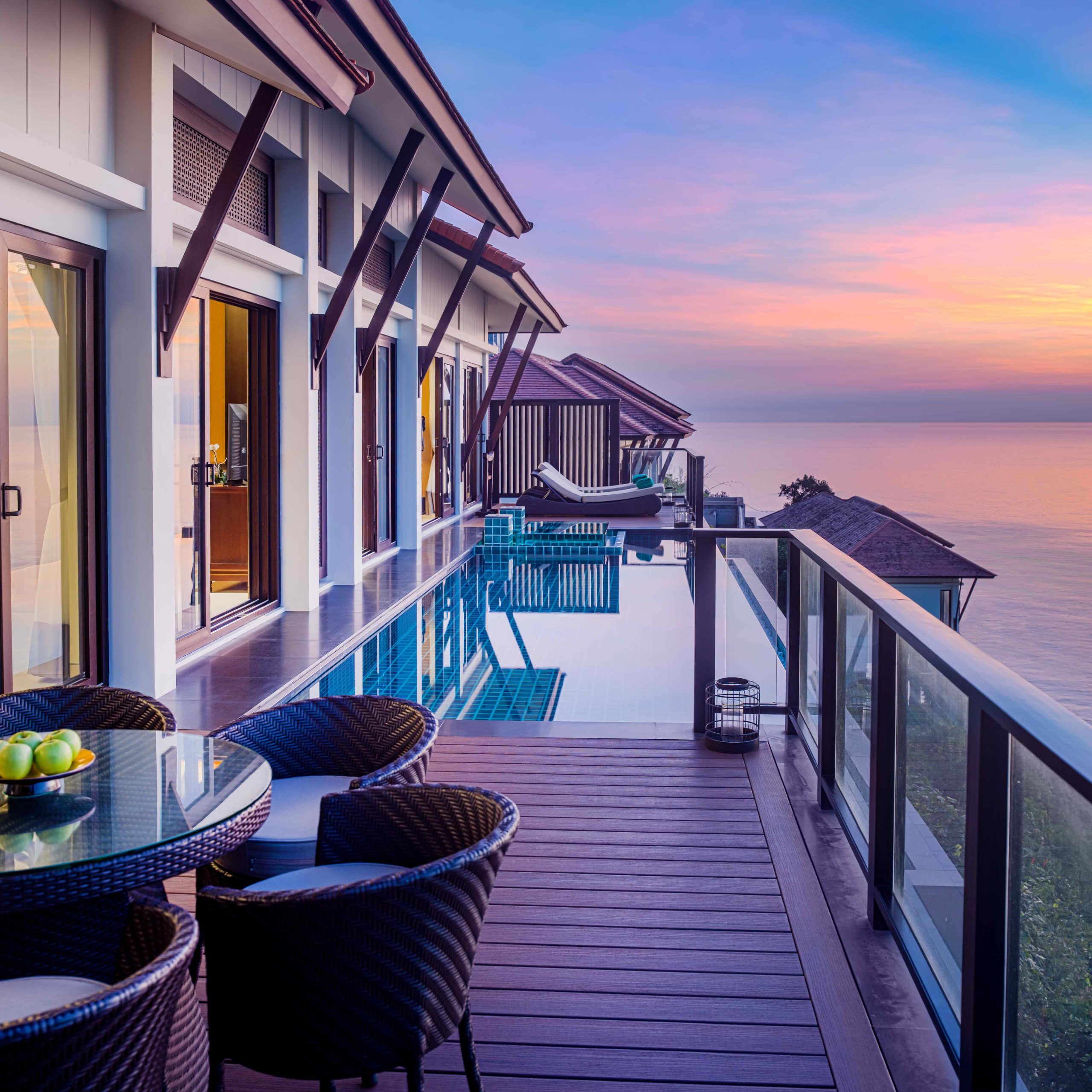 Two Bedroom Seaview Hill Pool Villa