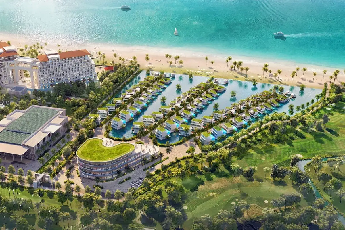 Phối cảnh Wyndham Quang Binh Golf & Beach Resort