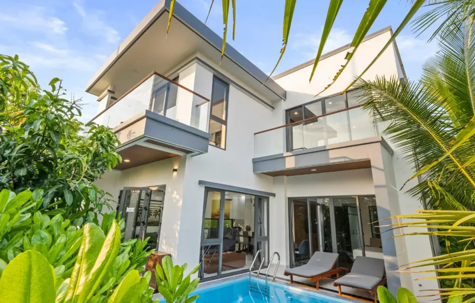 Villa 3 Bedrooms Ocean View/ Private Pool Garden View