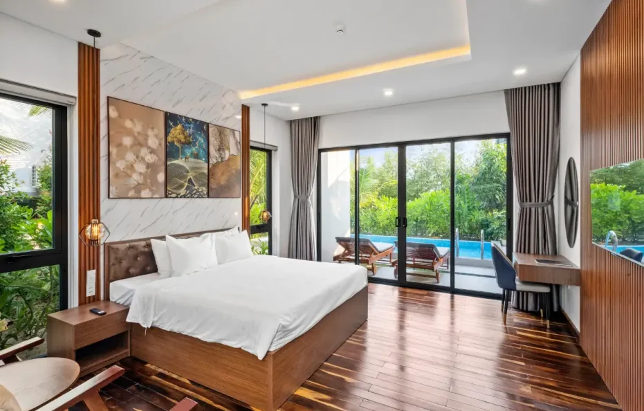 Villa 3 Bedrooms Ocean View/ Private Pool Garden View
