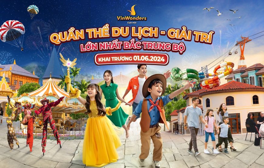 Vé VinWonders Cửa Hội | Nơi vui chơi giải trí không giới hạn