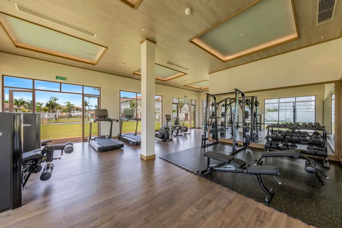 Phòng Gym sang xịn