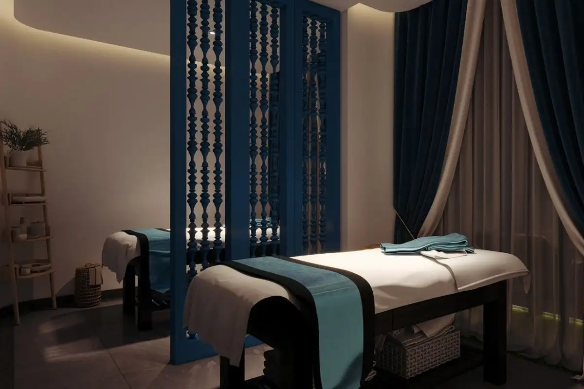 Spa cao cấp với các dịch vụ massage, trị liệu thư giãn
