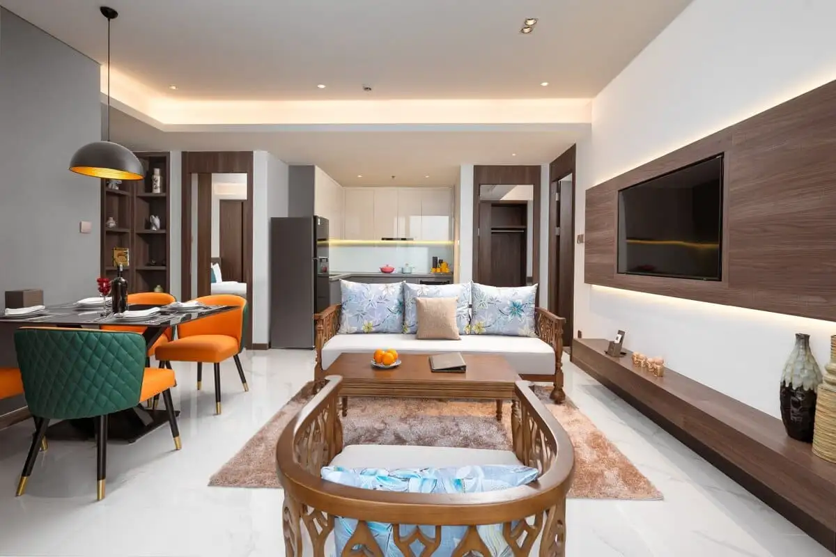 3-bedroom Suite Sea or River View