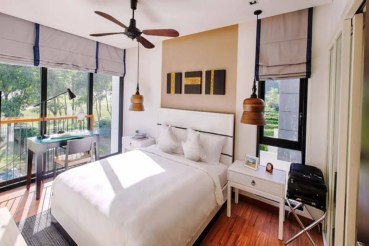 Villa 3 PN hướng vườn