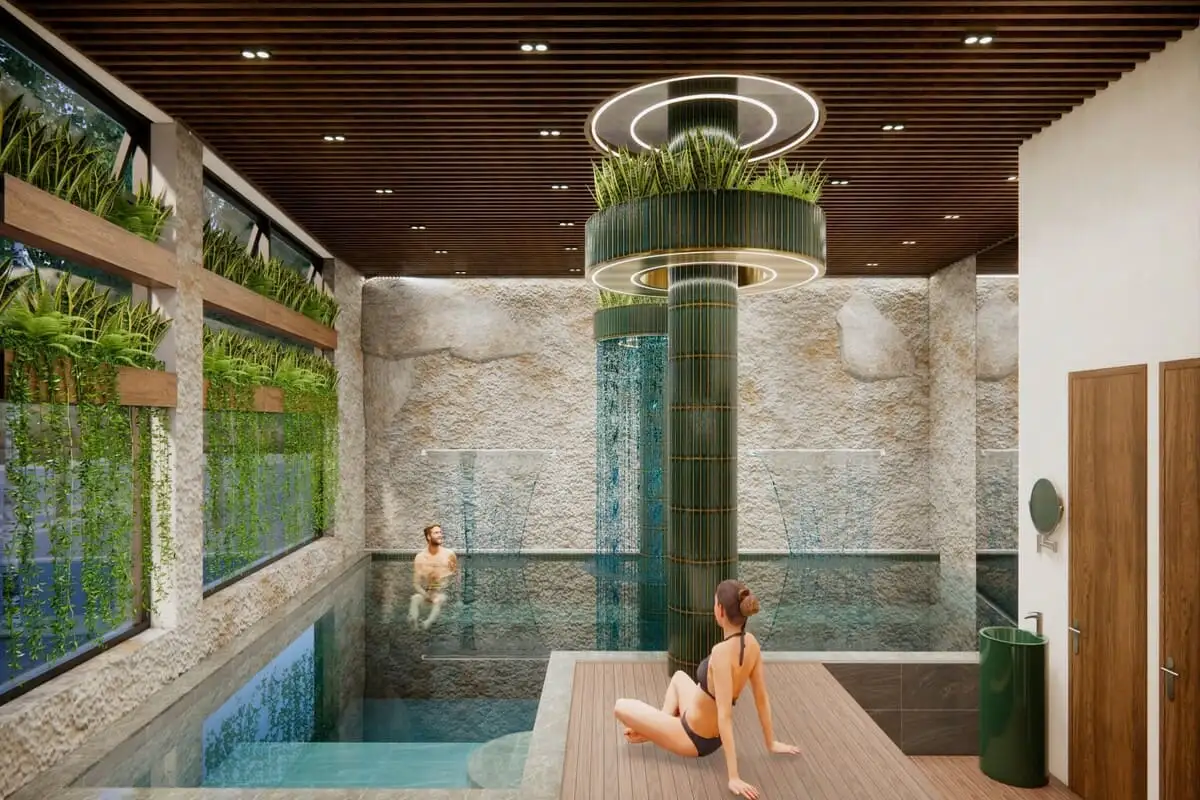 Hồ bơi thư giãn tại Eden Hue Hotel