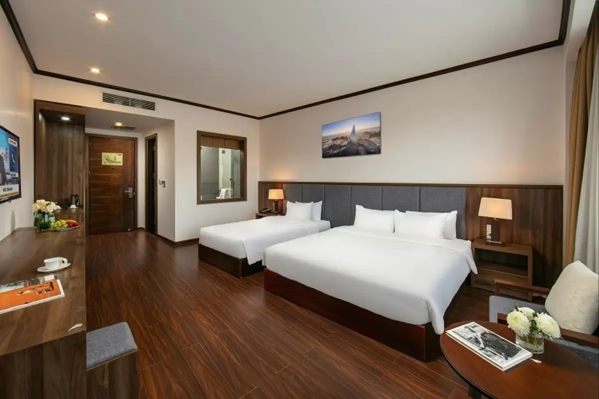 Phòng Deluxe Tripble (Đôi+Đơn)