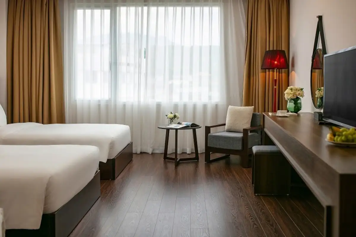 Phòng Deluxe Tripble (Đôi+Đơn)