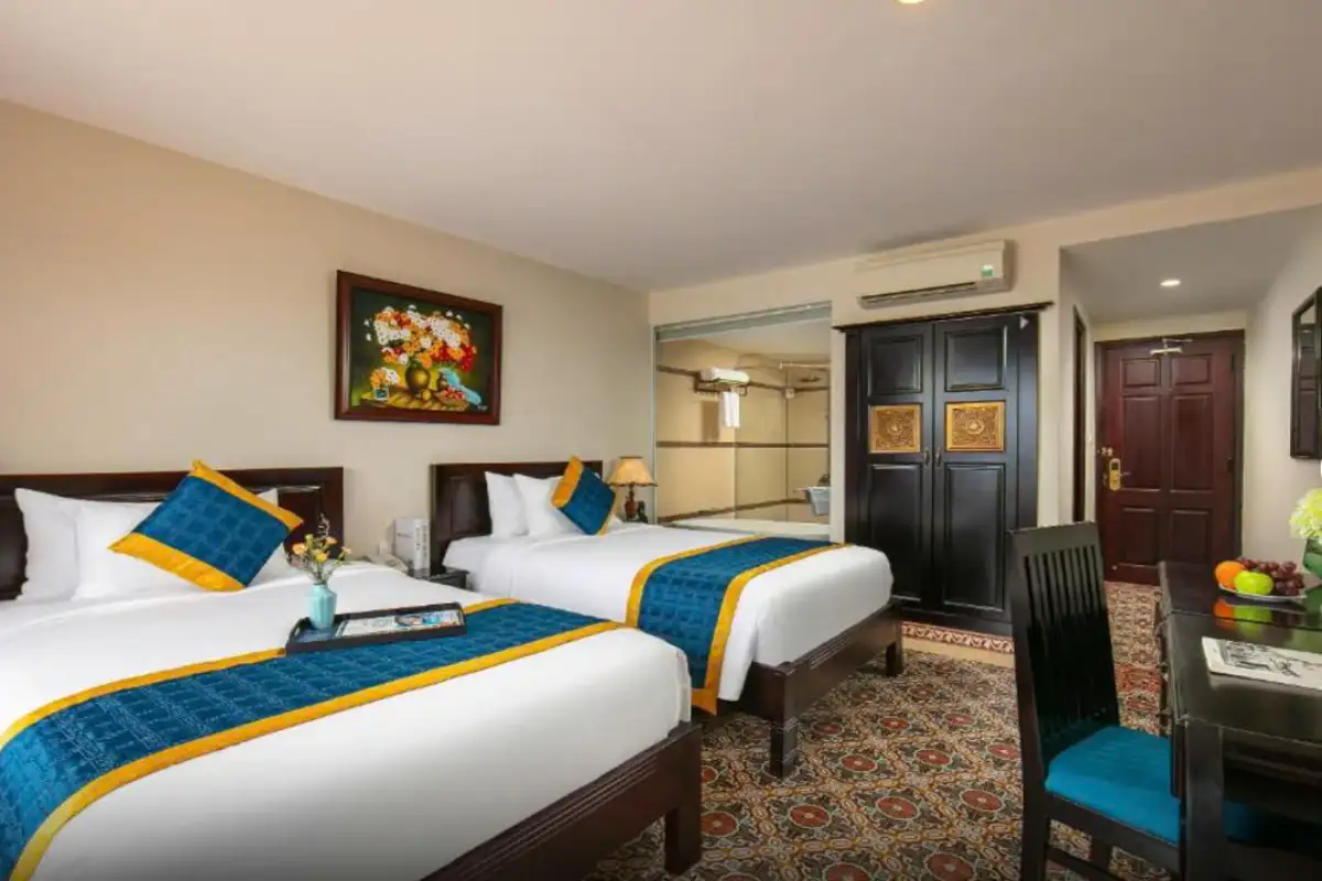 Hình ảnh minh họa: Premium Double/twin With River View & Balcony