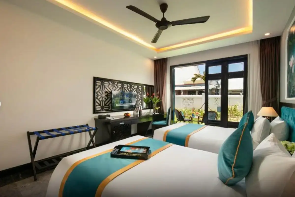 Hình ảnh minh họa: Deluxe Double/twin Garden View & Balcony