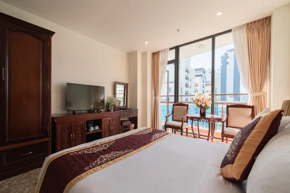 Hình ảnh minh họa: Deluxe Ban Công View Xéo Biển